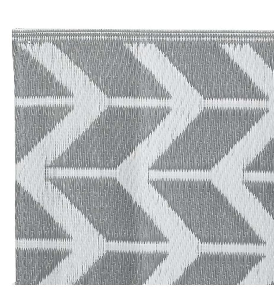 Outdoor-Teppich ARAKIL Grau 160x230 cm PP