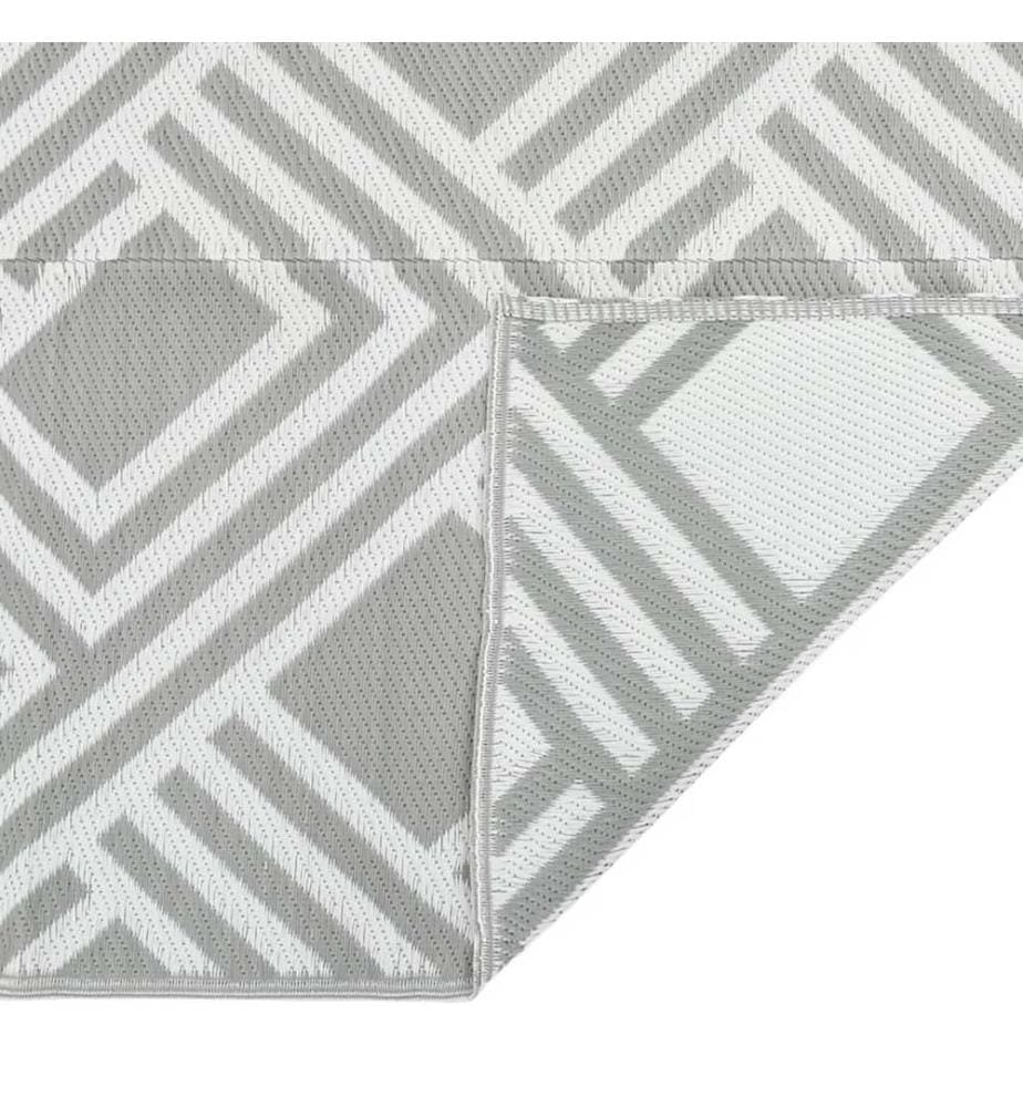 Outdoor-Teppich ARAKIL Grau 120x180 cm PP