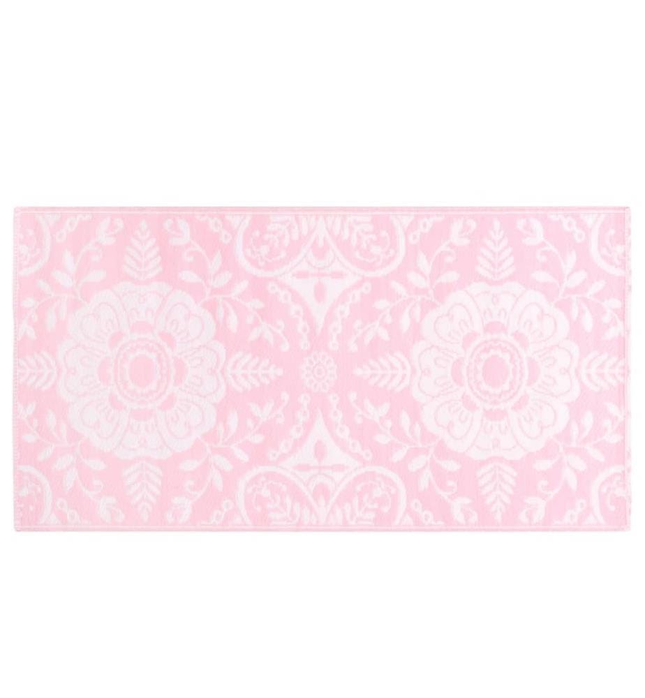 Outdoor-Teppich ARAKIL Rosa 80x150 cm PP