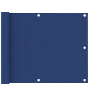 Balkon-Sichtschutz Blau 75x400 cm Oxford-Gewebe
