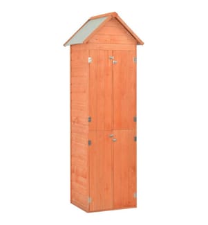 Garten-Geräteschuppen 71x60x213 cm Holz