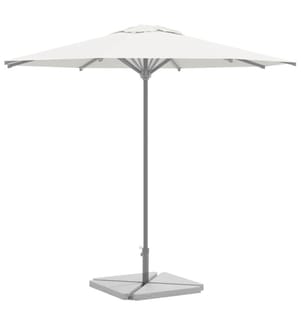Sonnenschirm-Gewichtsplatten 4 Stk. Grau Granit Dreieckig 14 kg