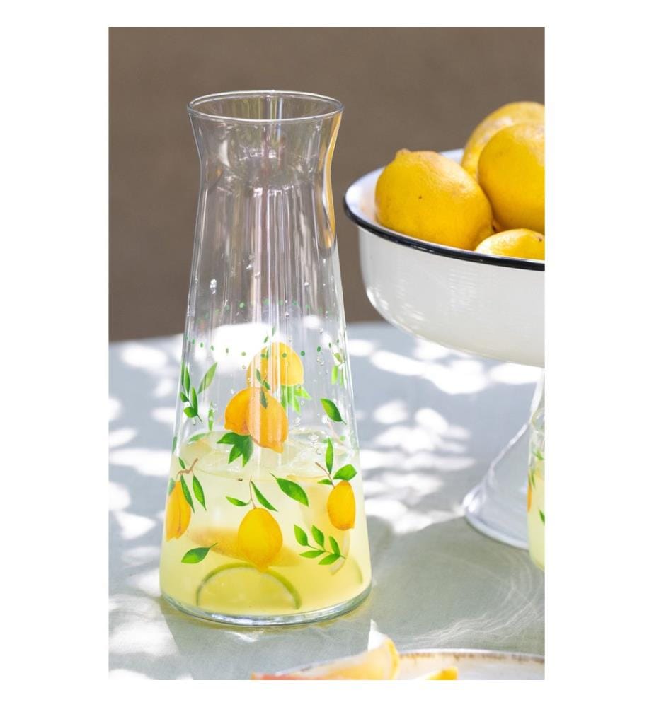 Glasflasche, transparent, 100 % GLAS