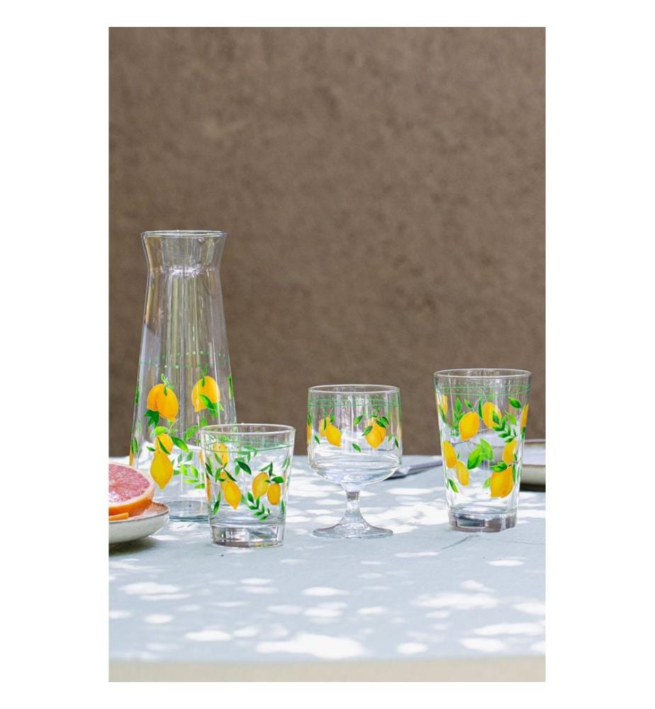 Glasflasche, transparent, 100 % GLAS