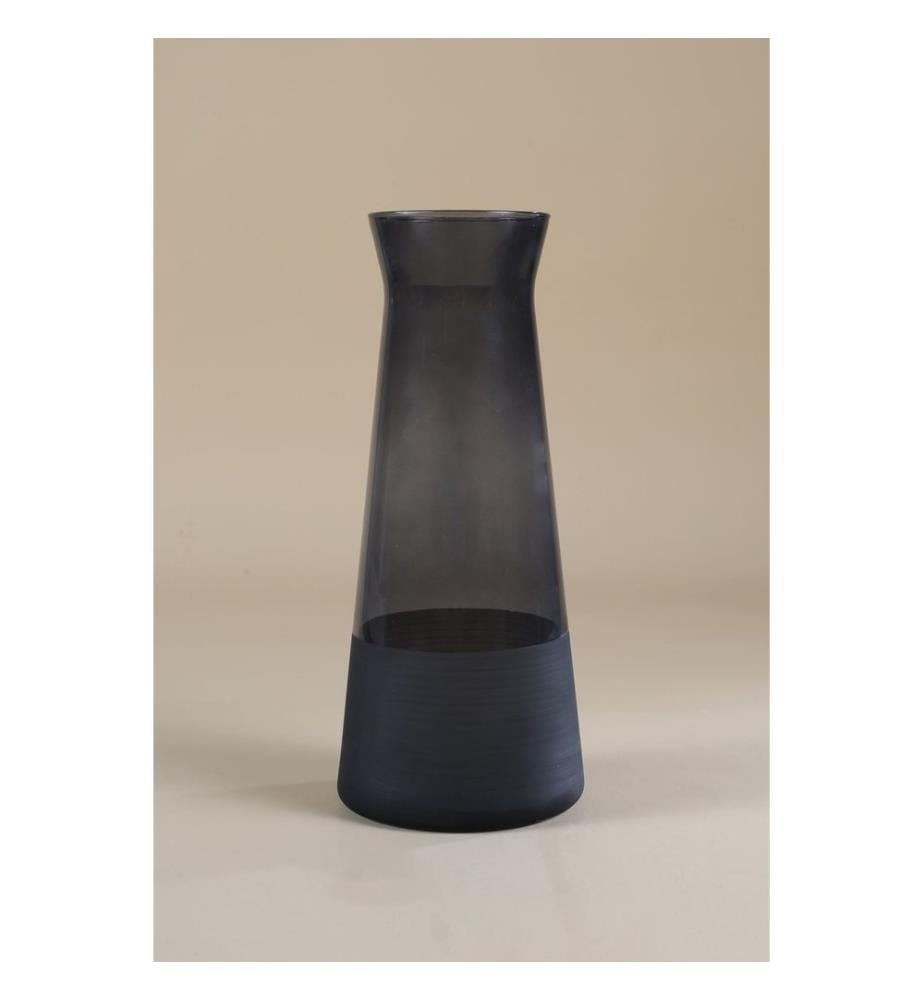 Glasflasche, Schwarz, 100 % GLAS
