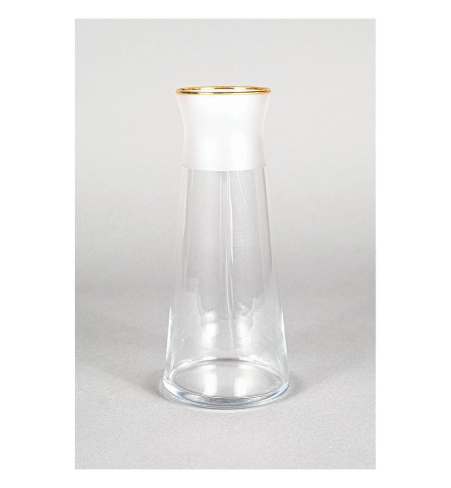 Glasflasche, Gold, 100 % GLAS