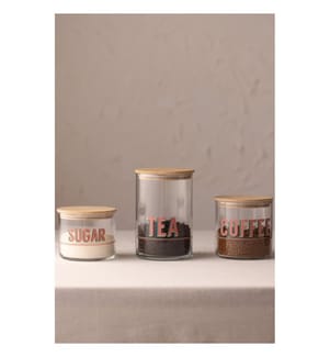 Glas-Set, 3 Stück, transparent, 100 % GLAS