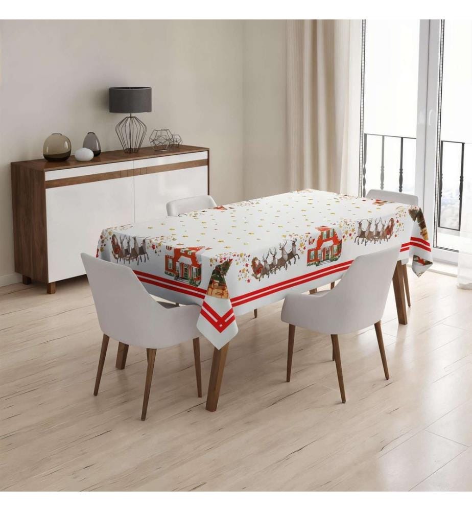 Tablecloth, Multicolor, 100% POLYESTER