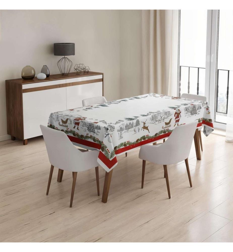 Tablecloth, Multicolor, 100% POLYESTER