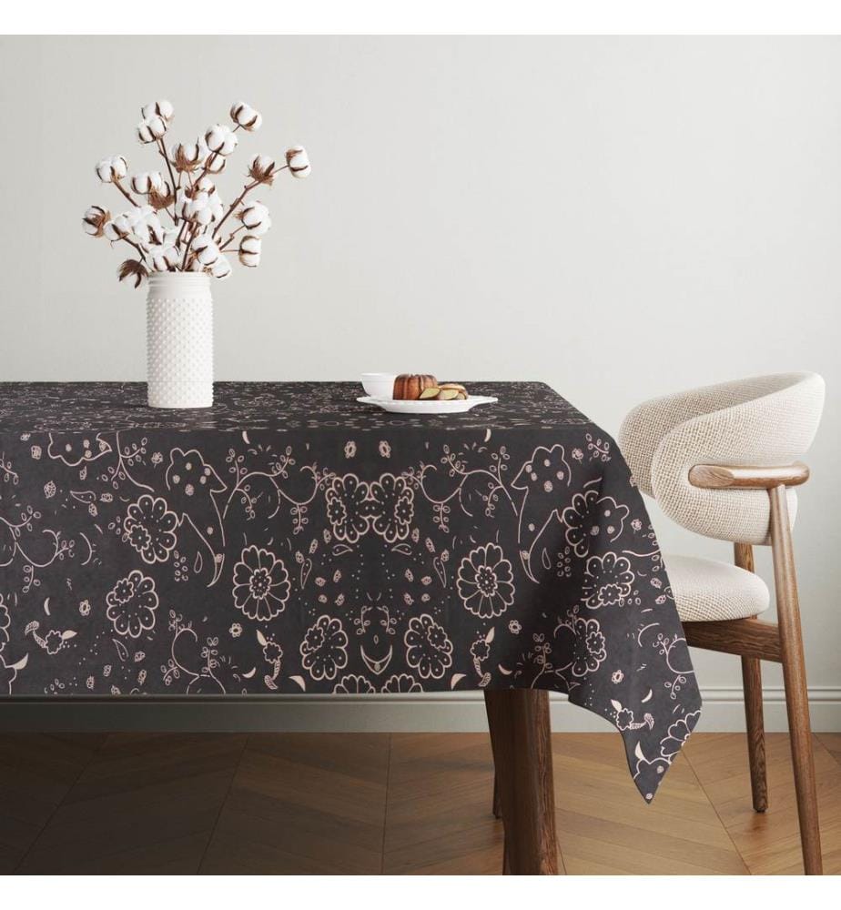 Tischdecke, mehrfarbig, 65 % BAUMWOLLE / 35 % POLYESTER