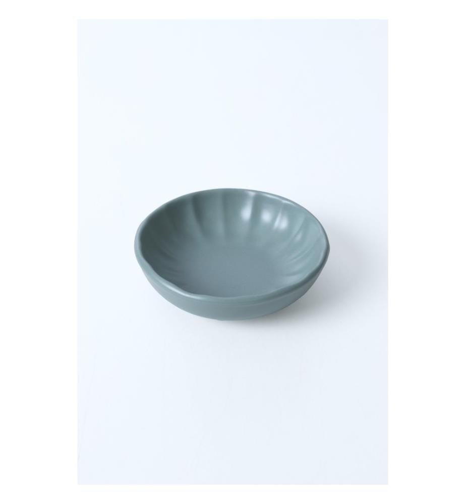 Appetizer Bowl Set, 6 Pieces, Light Green, 100% CERAMIC STONEWARE