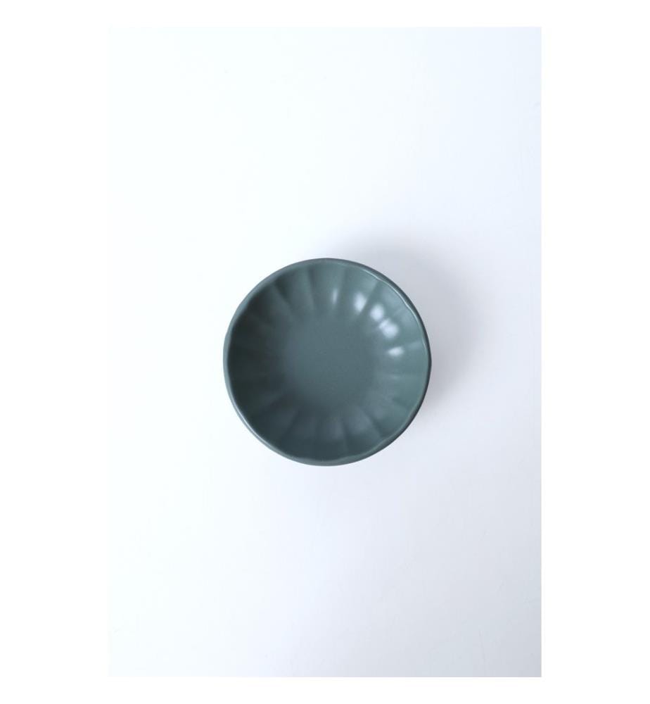 Appetizer Bowl Set, 6 Pieces, Light Green, 100% CERAMIC STONEWARE
