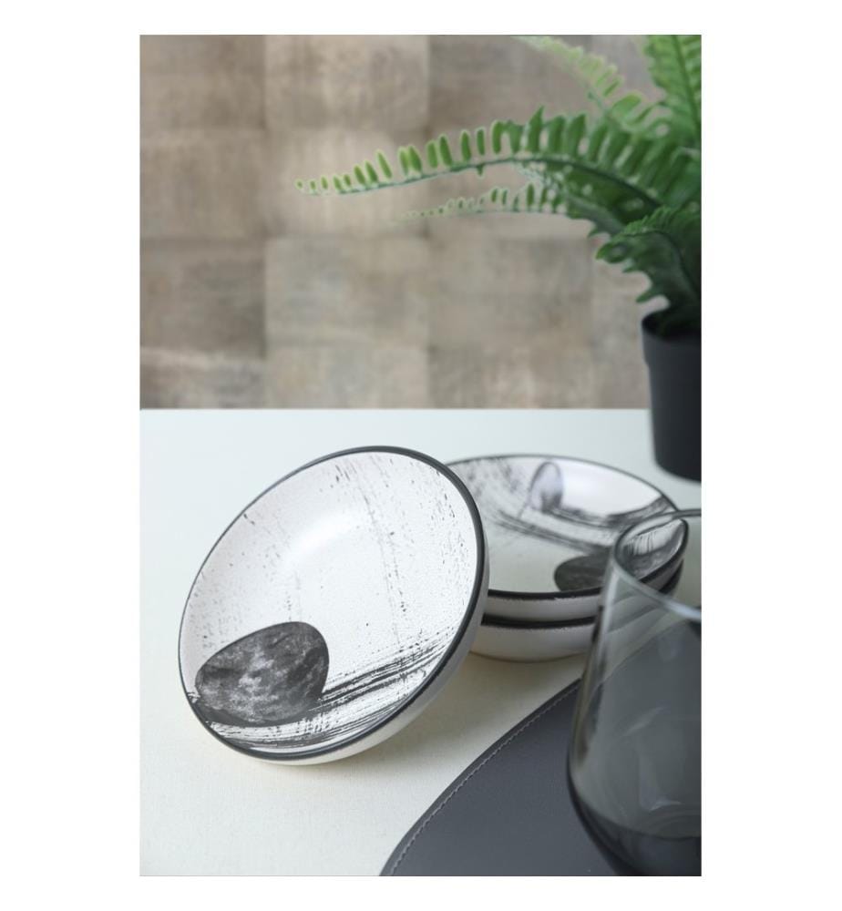 Sauce Bowl Set, 6 Pieces, Matte White, 100% CERAMIC STONEWARE