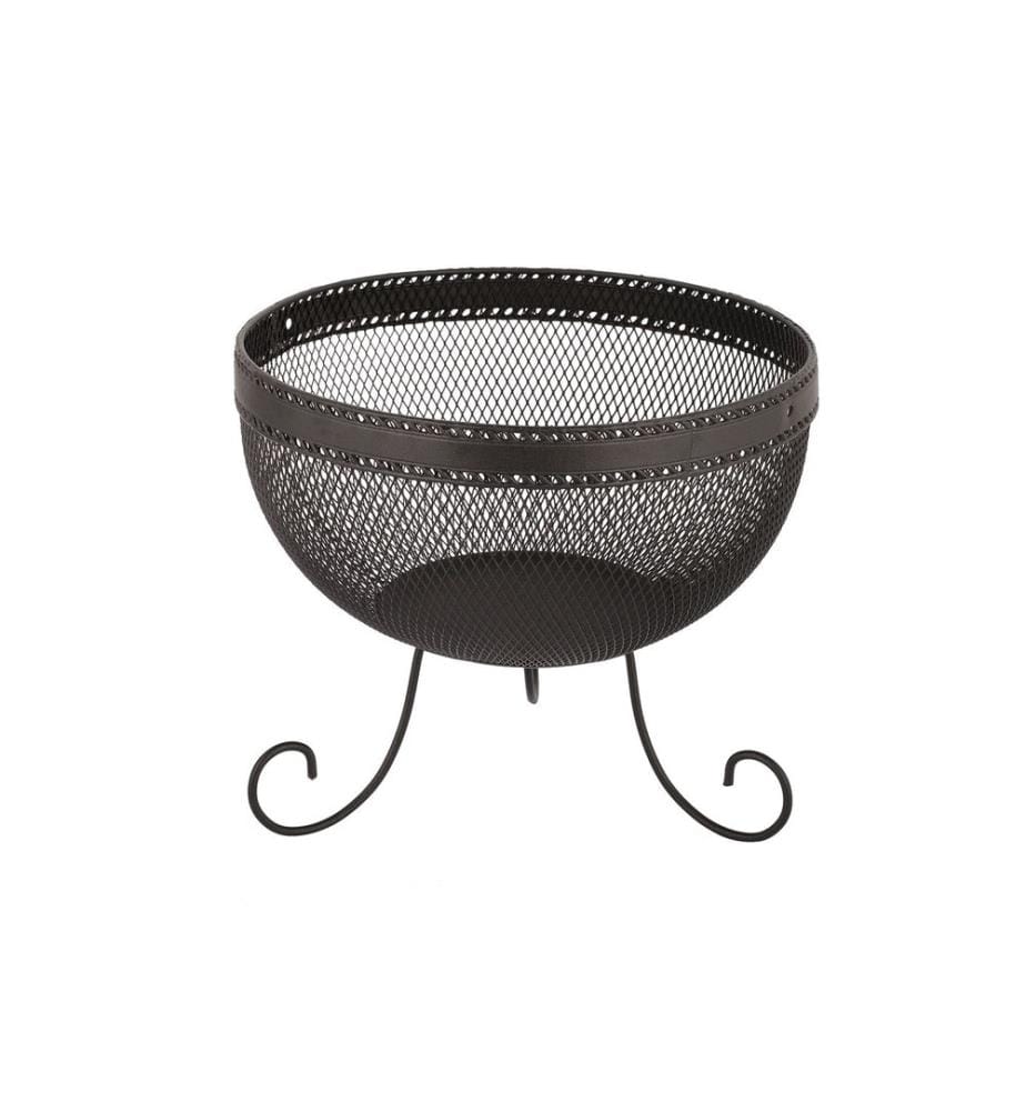 Fruit Basket, Black, 100% METAL
