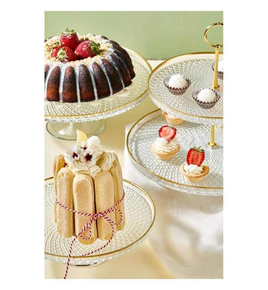 Food Presentation Set, Transparent, 100% GLASS