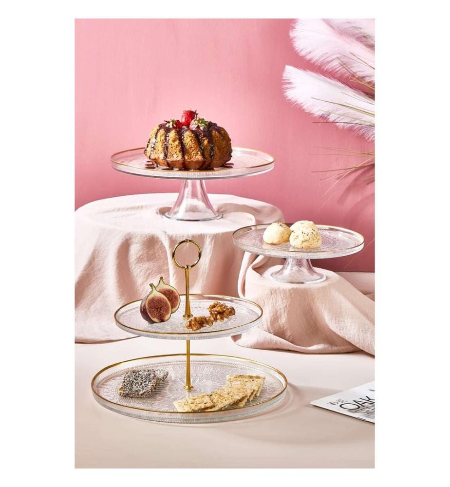 Food Presentation Set, Transparent, 100% GLASS