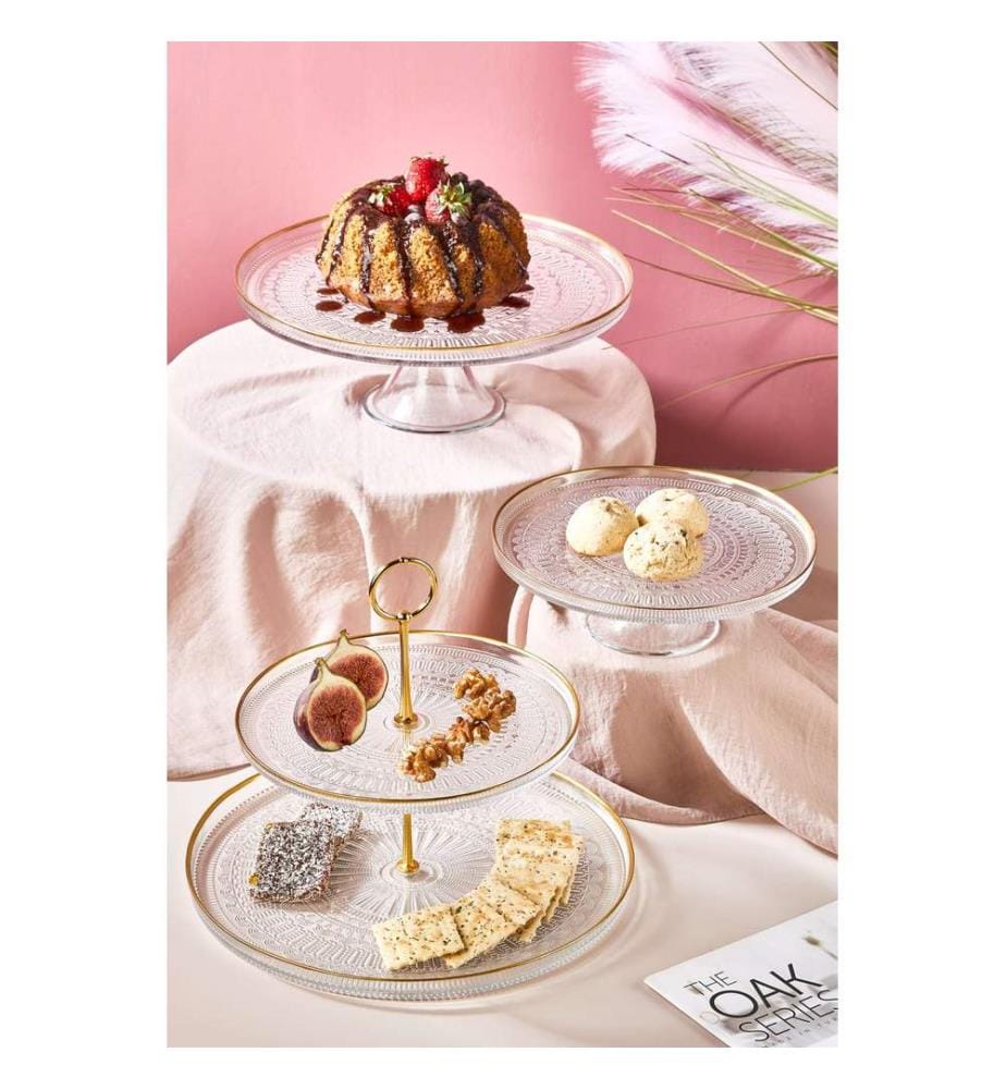 Food Presentation Set, Transparent, 100% GLASS