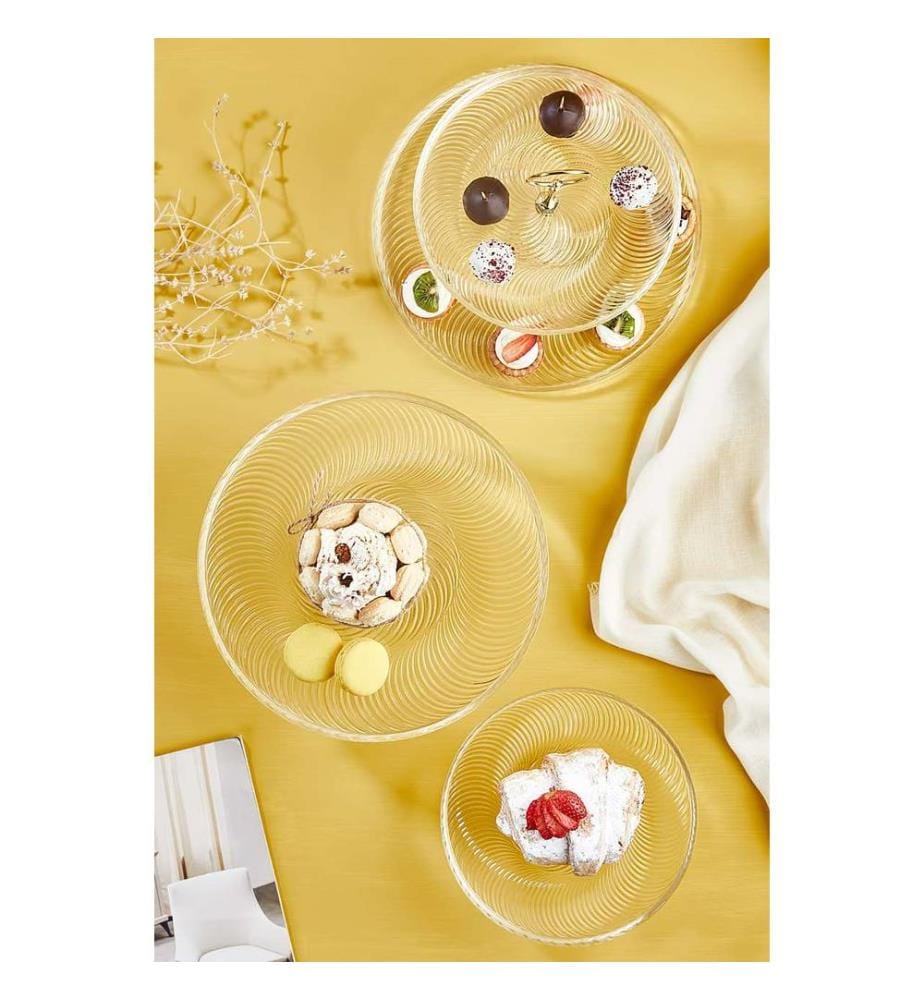 Food Presentation Set, Transparent, 100% GLASS