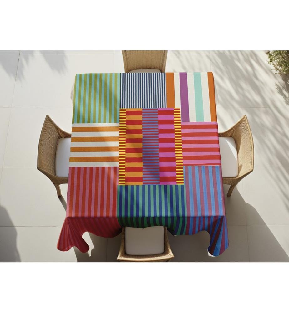 Tischdecke, mehrfarbig, 50 % BAUMWOLLE / 50 % POLYESTER