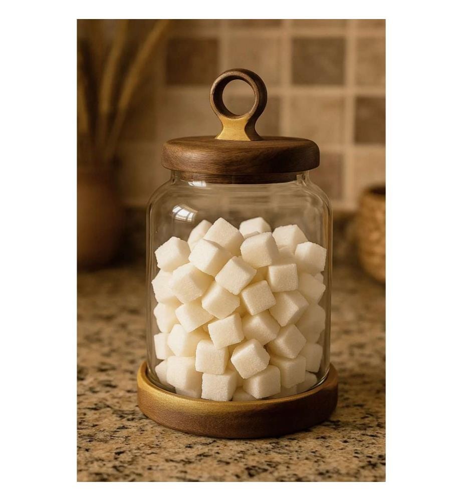 Jar, Transparent, 100% GLASS