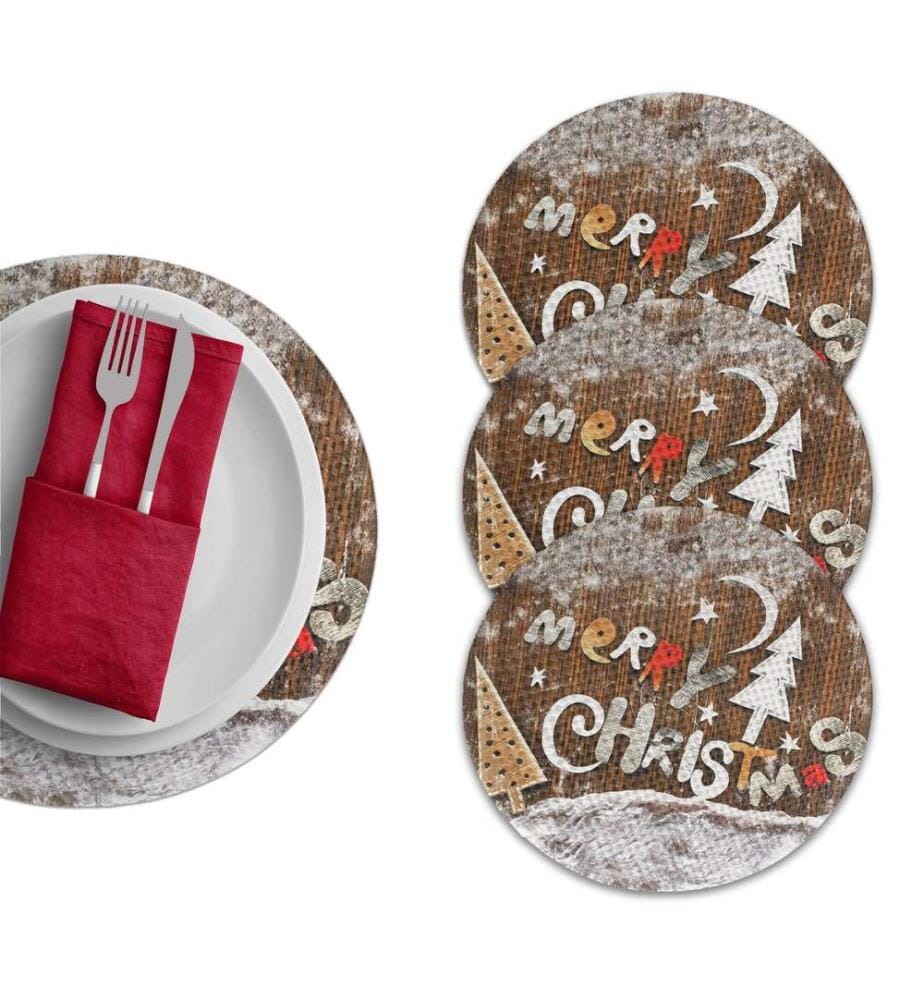 Tischset, mehrfarbig, 80 % POLYESTER / 20 % BAUMWOLLE