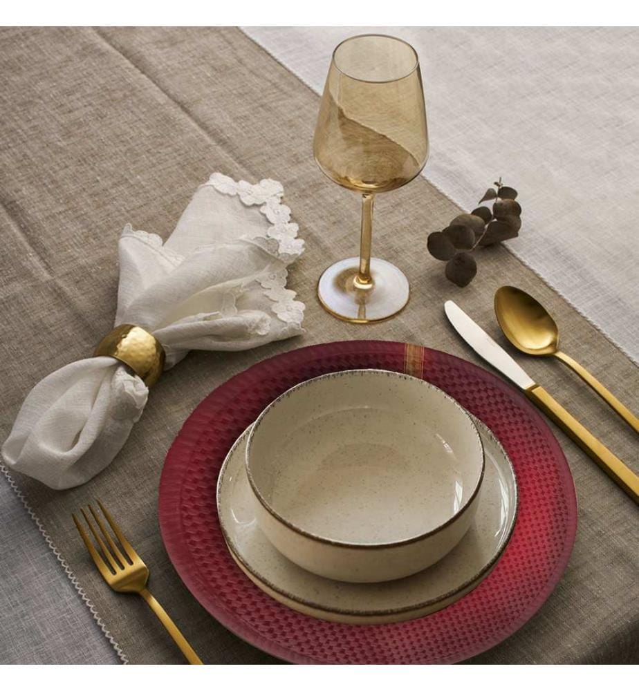 Tischset, mehrfarbig, 80 % POLYESTER / 20 % BAUMWOLLE