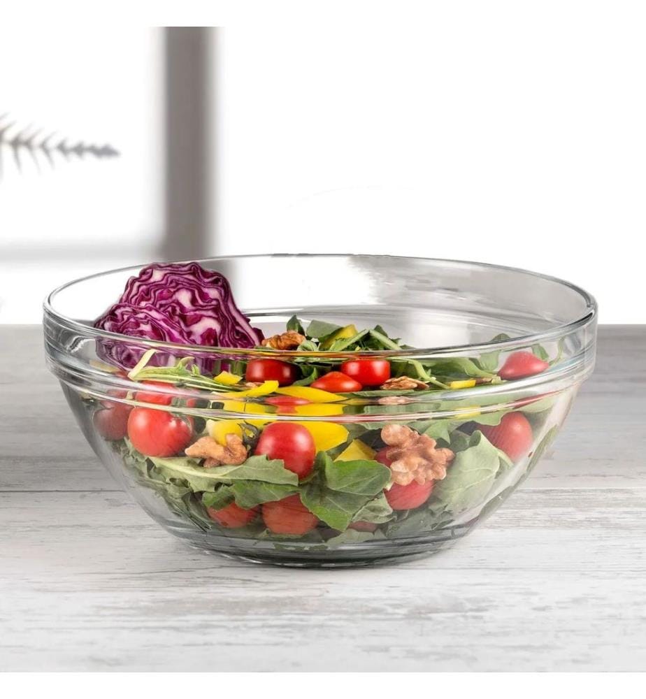 Glasschalen-Set, 6-teilig, transparent, 100 % GLAS