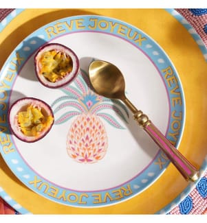 Cake Serving Plate, Multicolor, 100% PORCELAIN