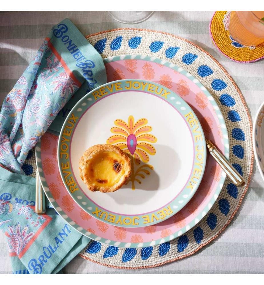 Cake Serving Plate, Multicolor, 100% PORCELAIN