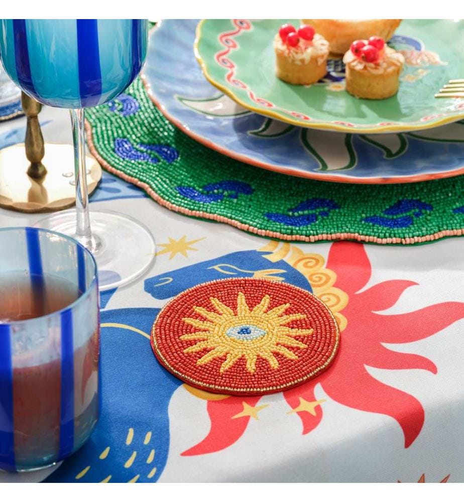 Glass Mat, Multicolor, 90% GLASS / 5% POLYESTER / 5% COTTON