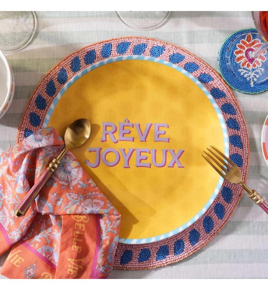 Plate, Multicolor, 100% PORCELAIN