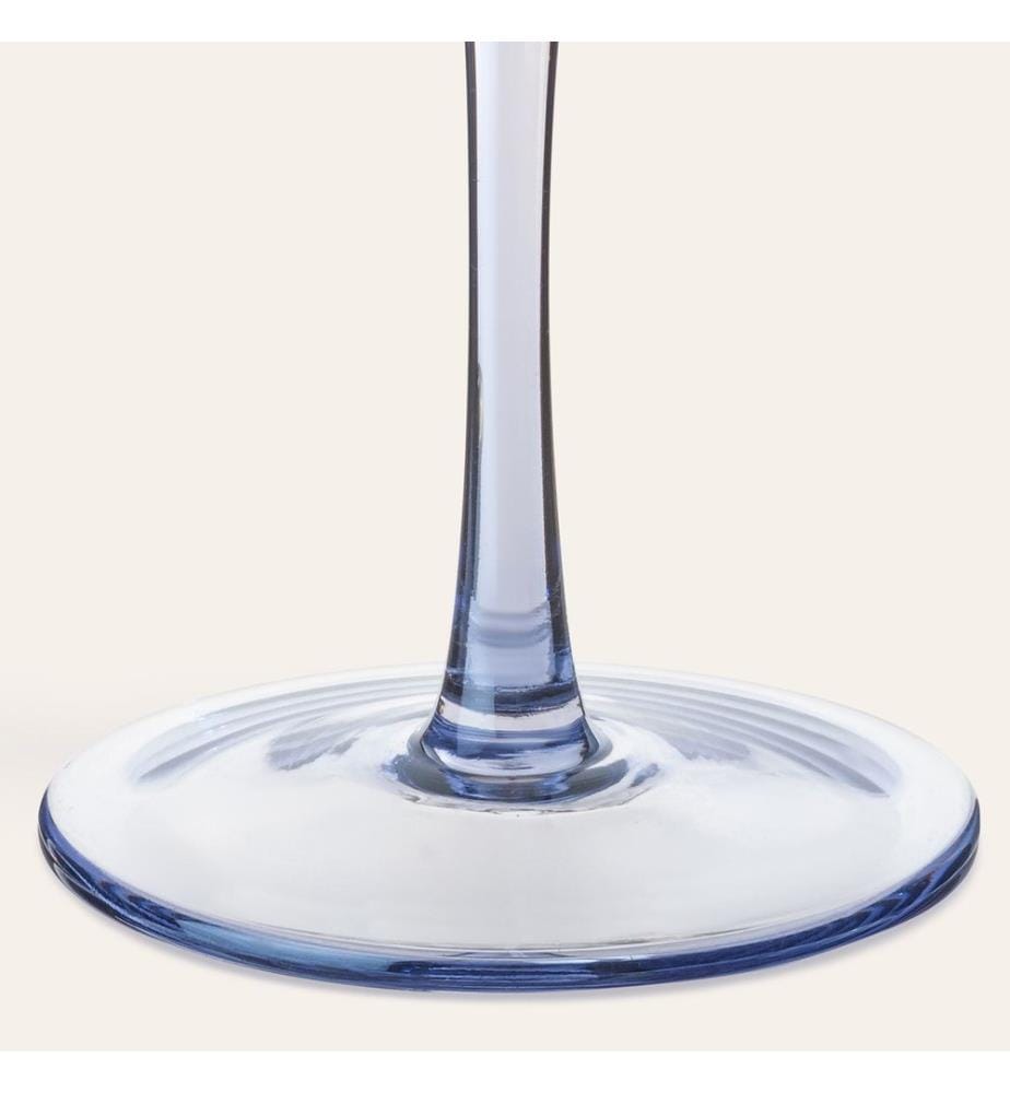 Martini Glass, Blue, 100% GLASS