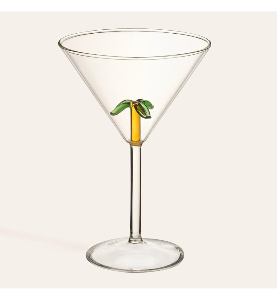 Martini Glass, Multicolor, 100% BOROSILICATE GLASS