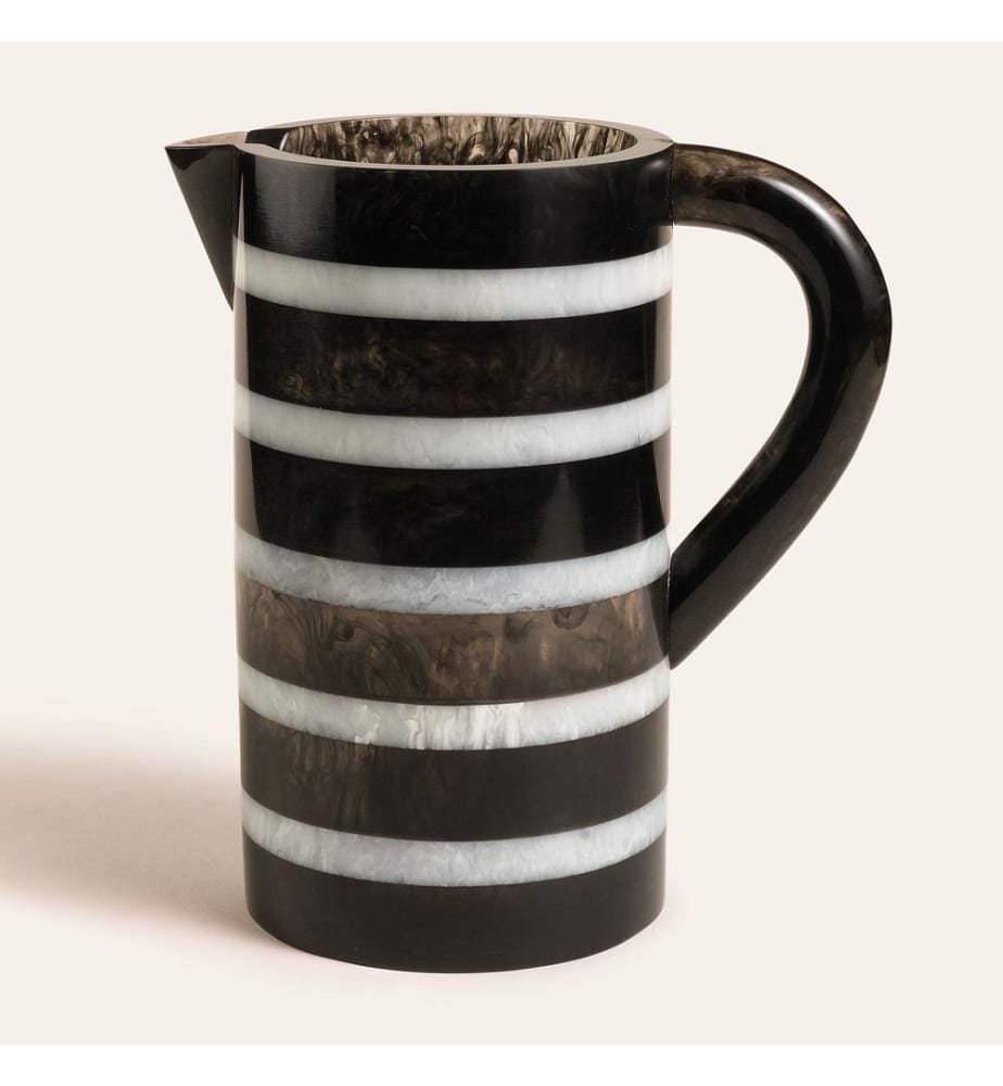 Flasche, Schwarz, Weiss, 100 % Kunststoff