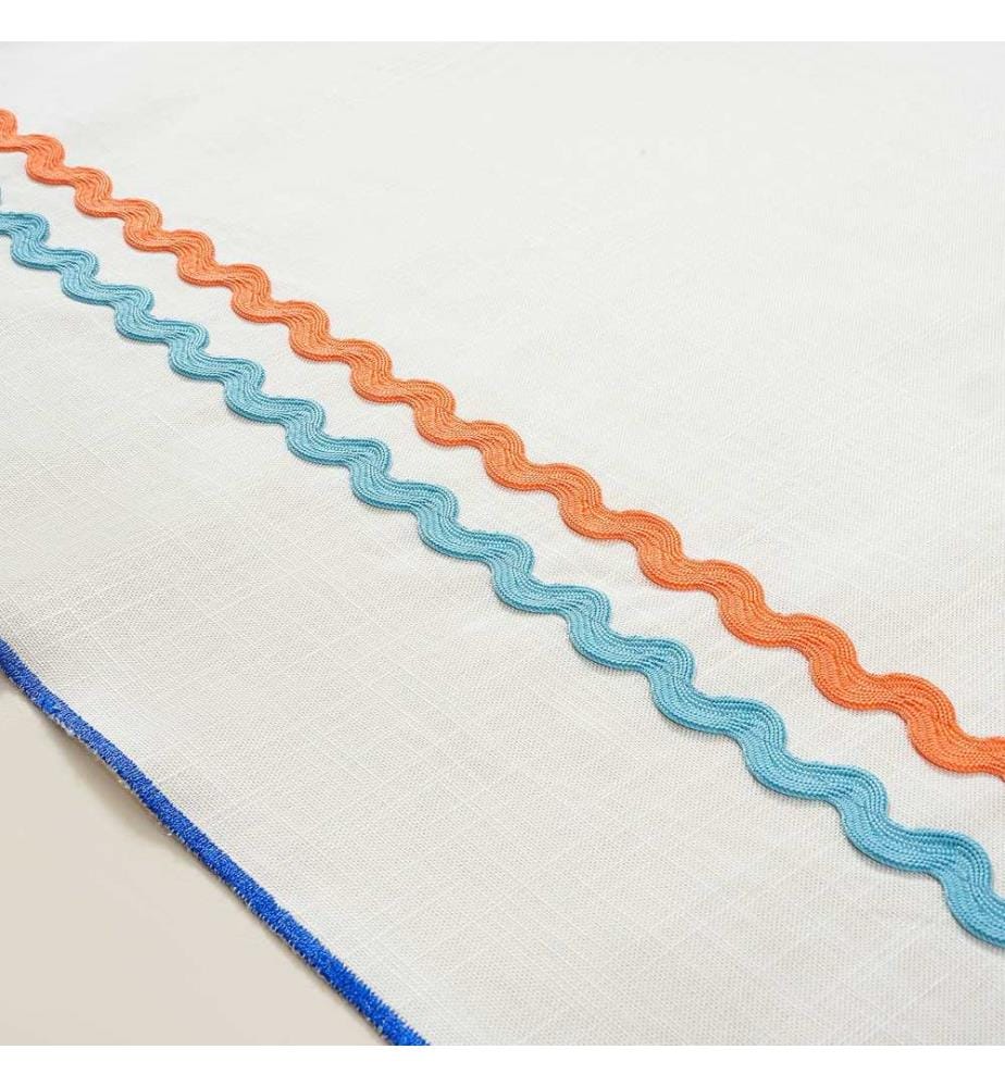 Tischdecke, Ecru, 63 % Polyester / 37 % Leinen