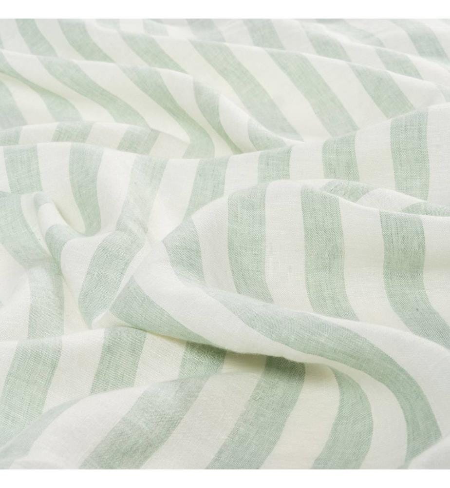 Tischdecke, Grün, 100% Leinen