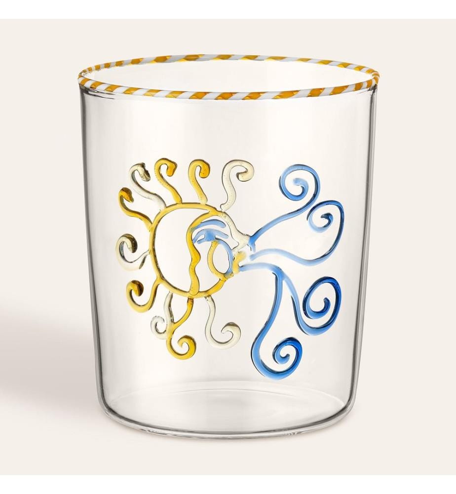 Glas, mehrfarbig, 100 % Borosilikatglas