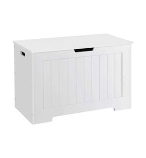 VASAGLE - Coffre en bois 76 x 48 cm, Blanc