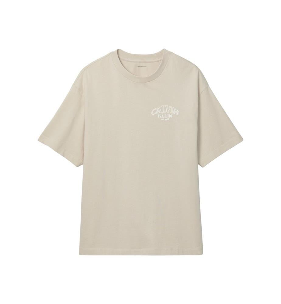 T-shirt embossé coupe relaxed - Noir