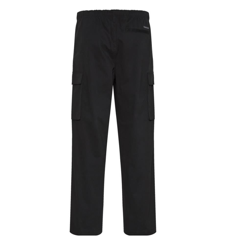 Pantaloni cargo dritti - Nero