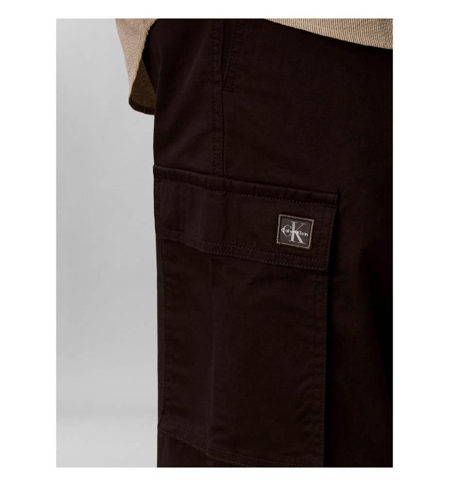 Pantaloni cargo dritti - Nero