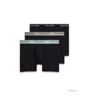 Set di 3 boxer - Nero