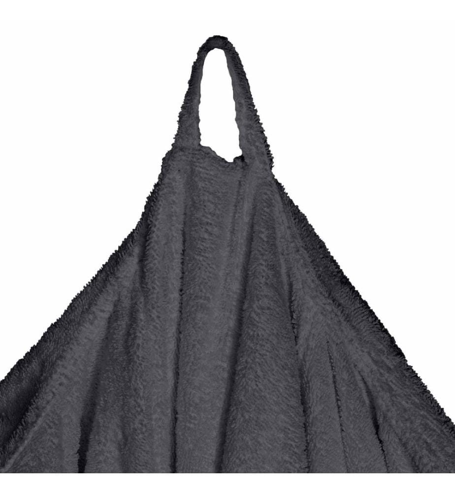 Bademantel KINN Anthrazit XL Baumwolle