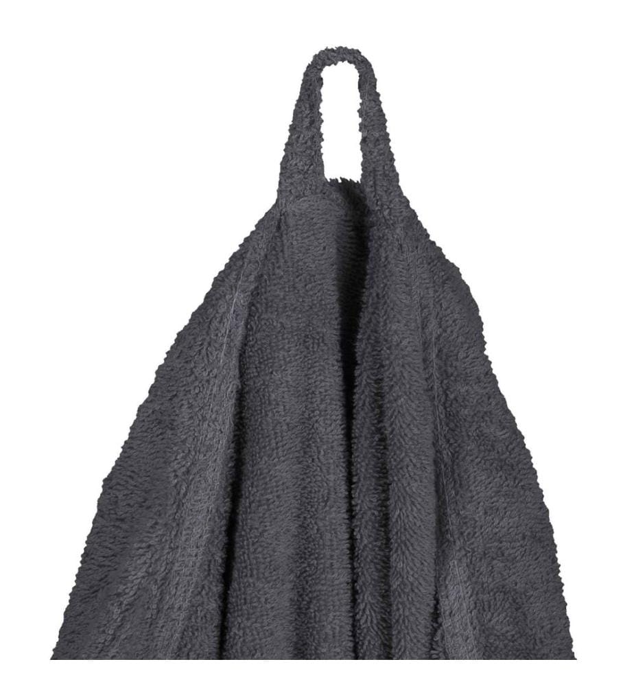 Bademantel KINN Anthrazit XL Baumwolle
