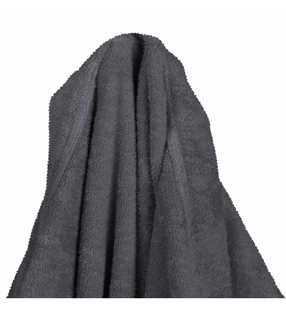 Decken-Hoodie KINN Anthrazit L Baumwolle