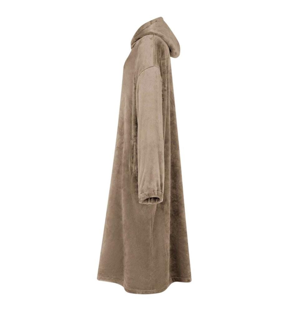 Decken-Hoodie Kamel M Flanell
