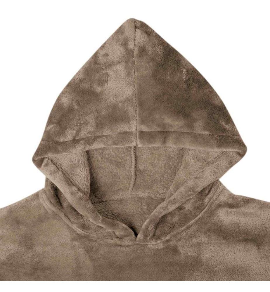 Decken-Hoodie Kamel M Flanell