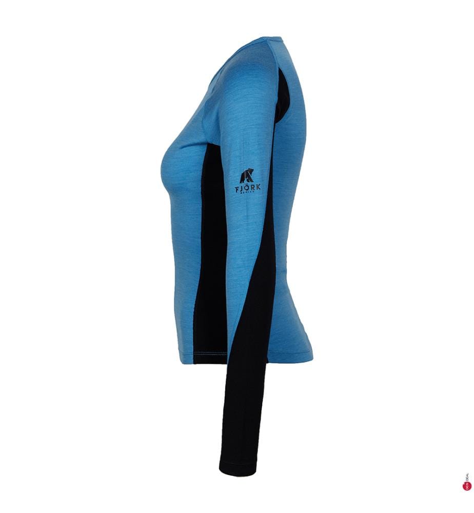 Tech Jungfrau 210 Langarmshirt - Türkis