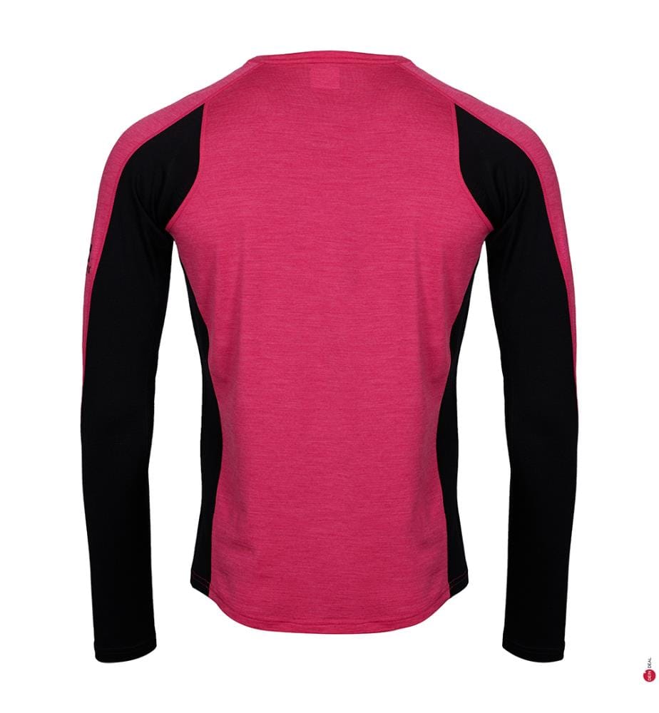 Langarmshirt 210 Rundhalsausschnitt - Rosa