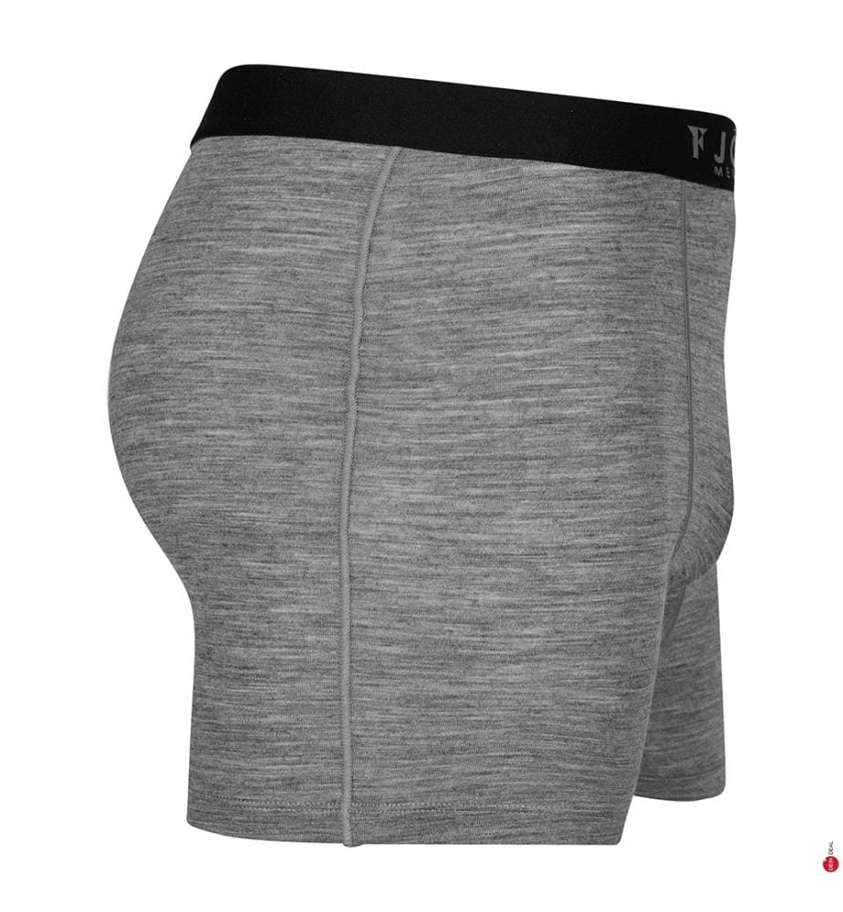 Strahlorn Boxer da Uomo 2 Pezzi - Nero e Grigio